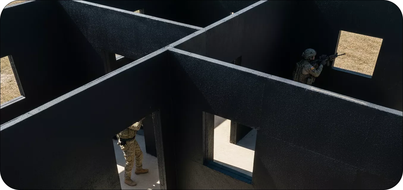 ANTI-RICOCHET COATINGS FOR SHOOTING RANGE BULLET CONTAINMENT