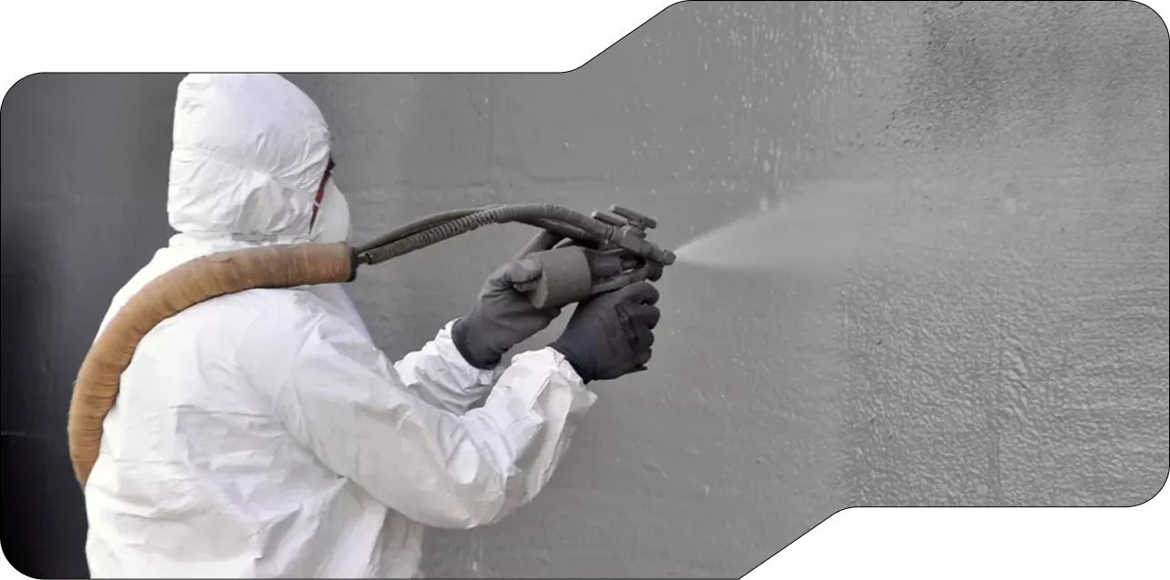 Visual comparison diagram distinguishing high-build elastomeric protective coatings from traditional cosmetic paints