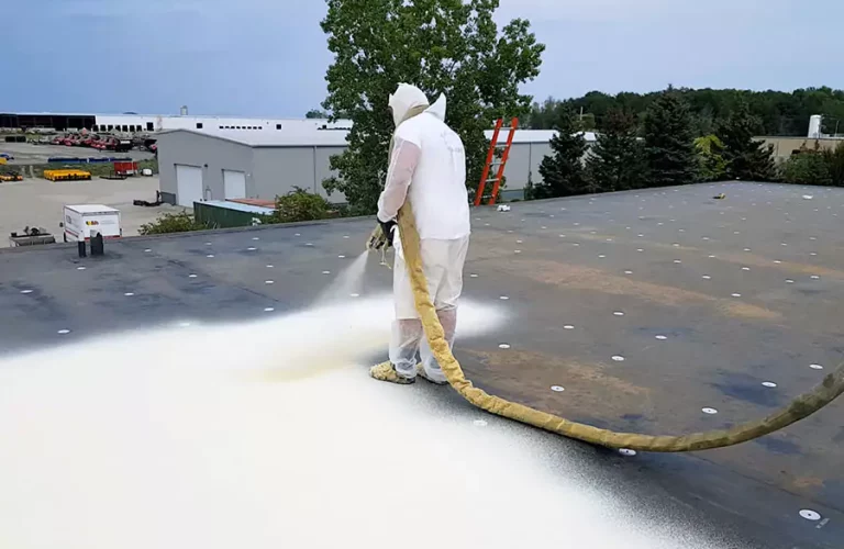 Spray Foam Roofing Installation