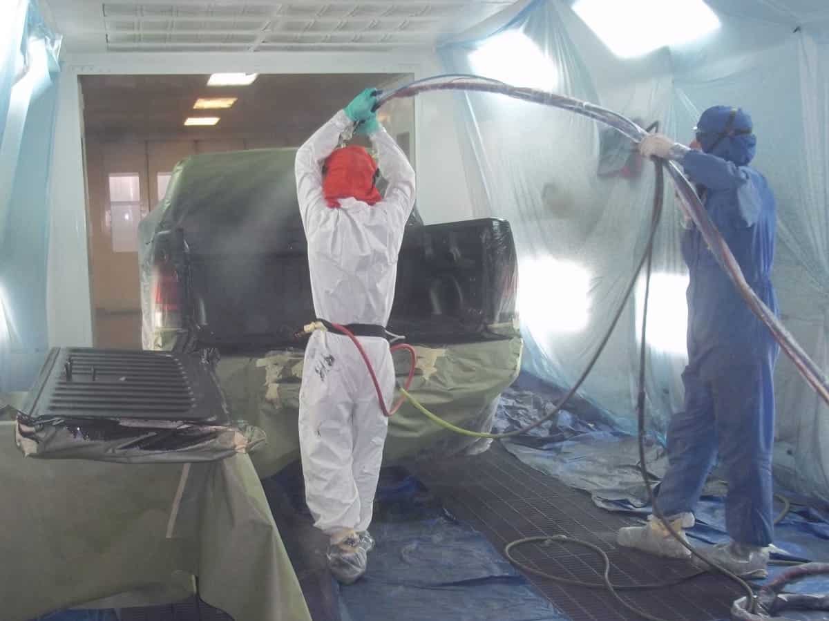 Important Things To Know About Polyurea Coatings 58 westgate3 truck bed spraying